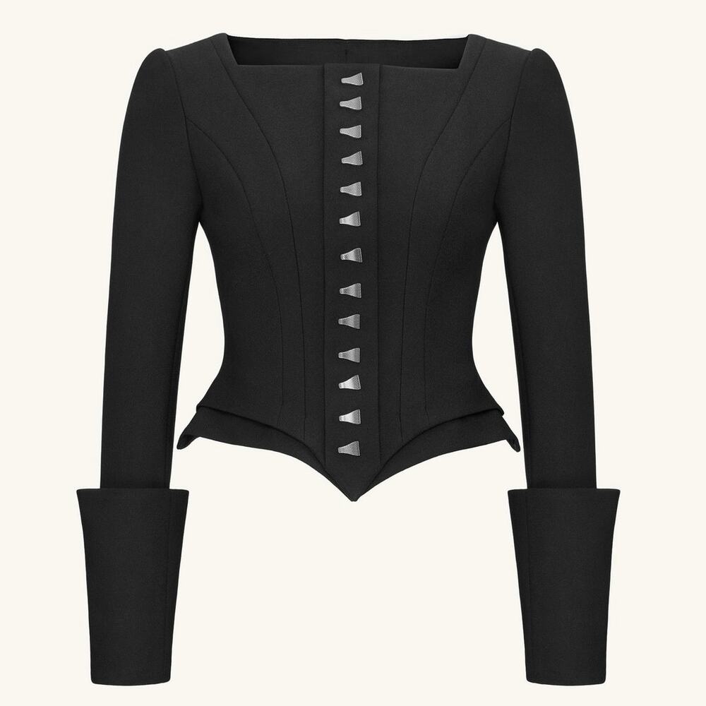 NWT JW PEI Lydia Corset In Black